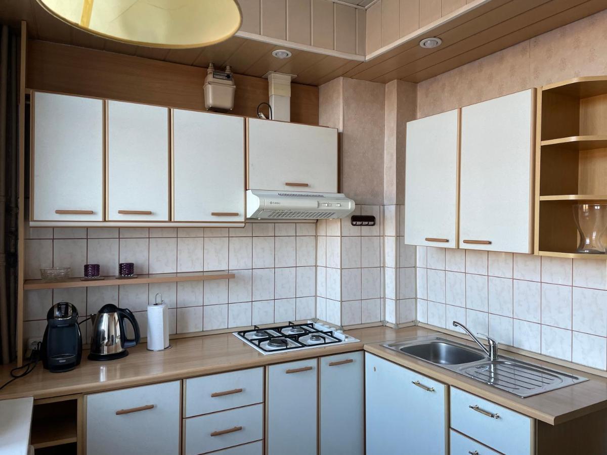 A Cozy Apartment With A Wonderful View Of The River In The Old Town Of VNO Exterior foto
