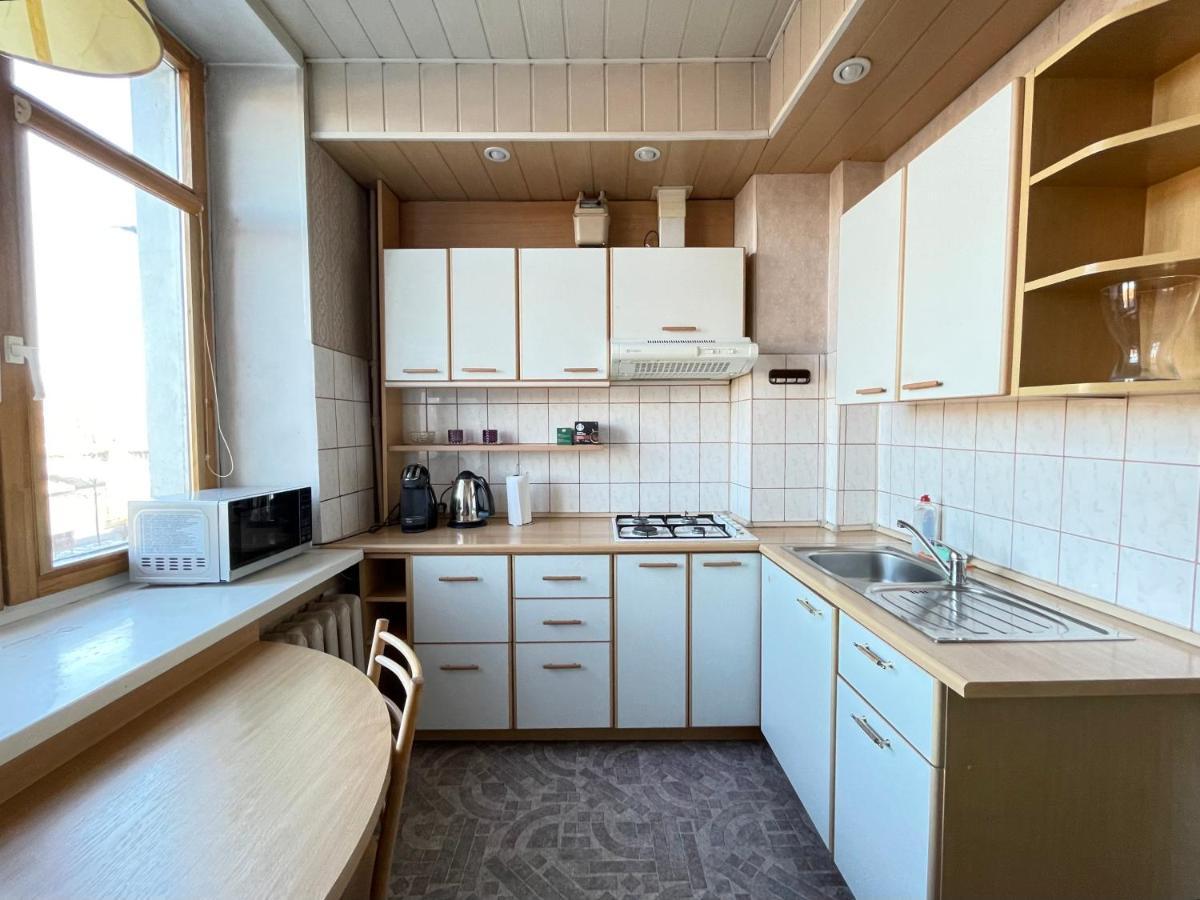 A Cozy Apartment With A Wonderful View Of The River In The Old Town Of VNO Exterior foto